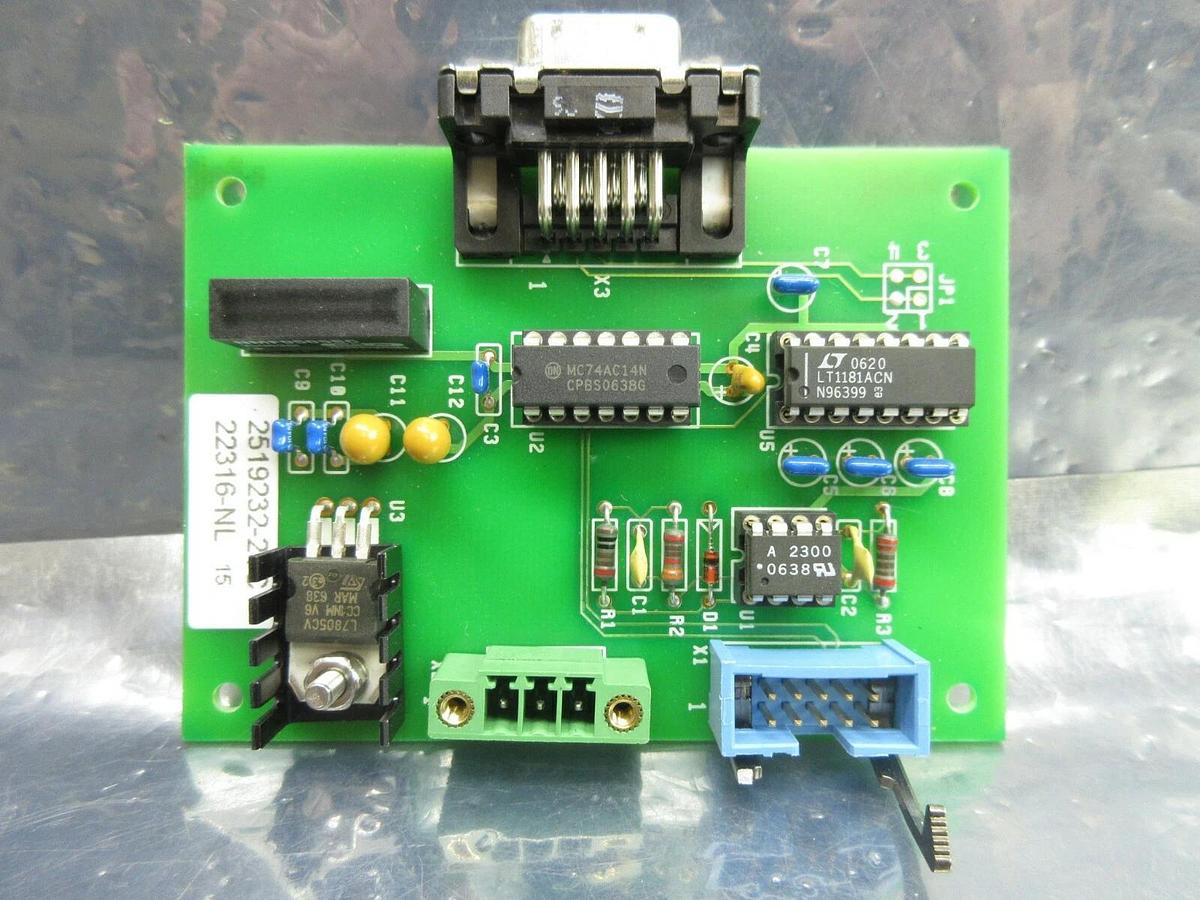 Used ASM Advanced Semiconductor Materials 2519232-21C Interface Board PCB Used