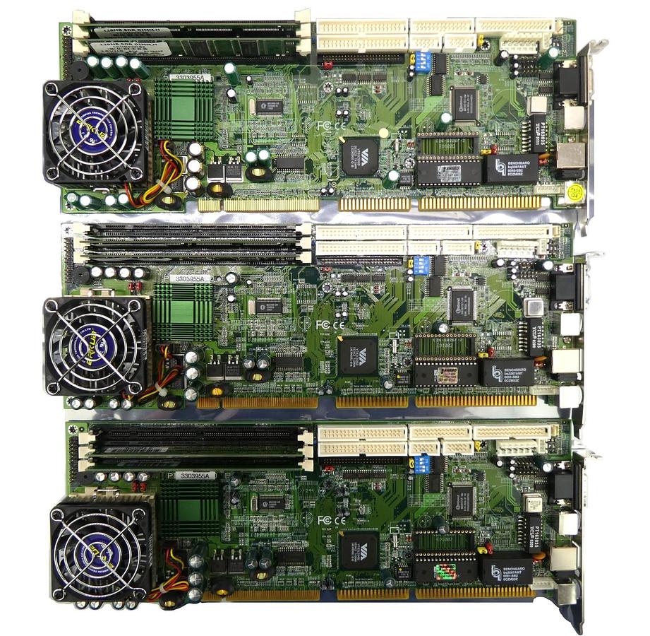 Used Arbor PIA-662Pro/DVL Intefrated Full-Size PICMG SBC PCB Lot Of 3 Working Surplus
