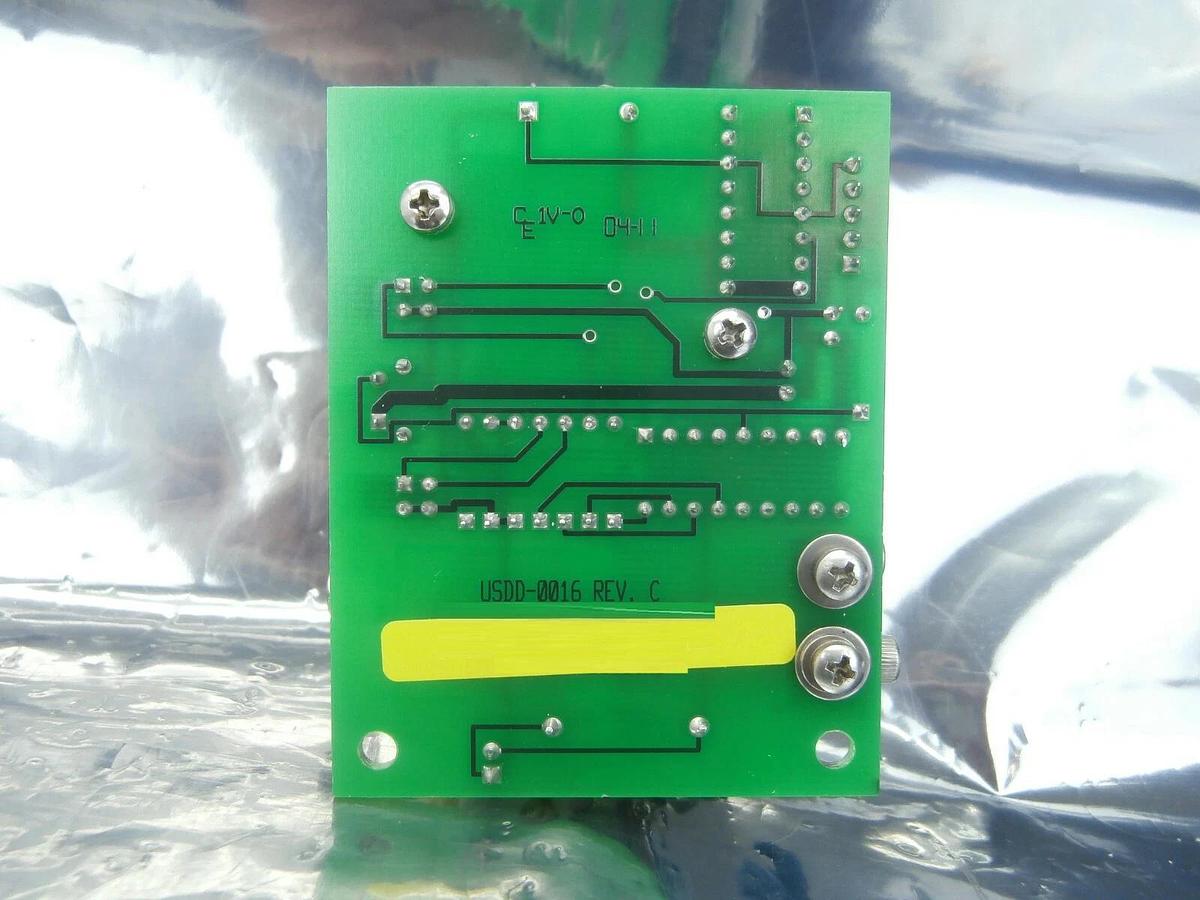 Used US Digital Designs USDD-0016 ZBOT1 Vacuum Board VAC PCB Z1V1-R Used Working