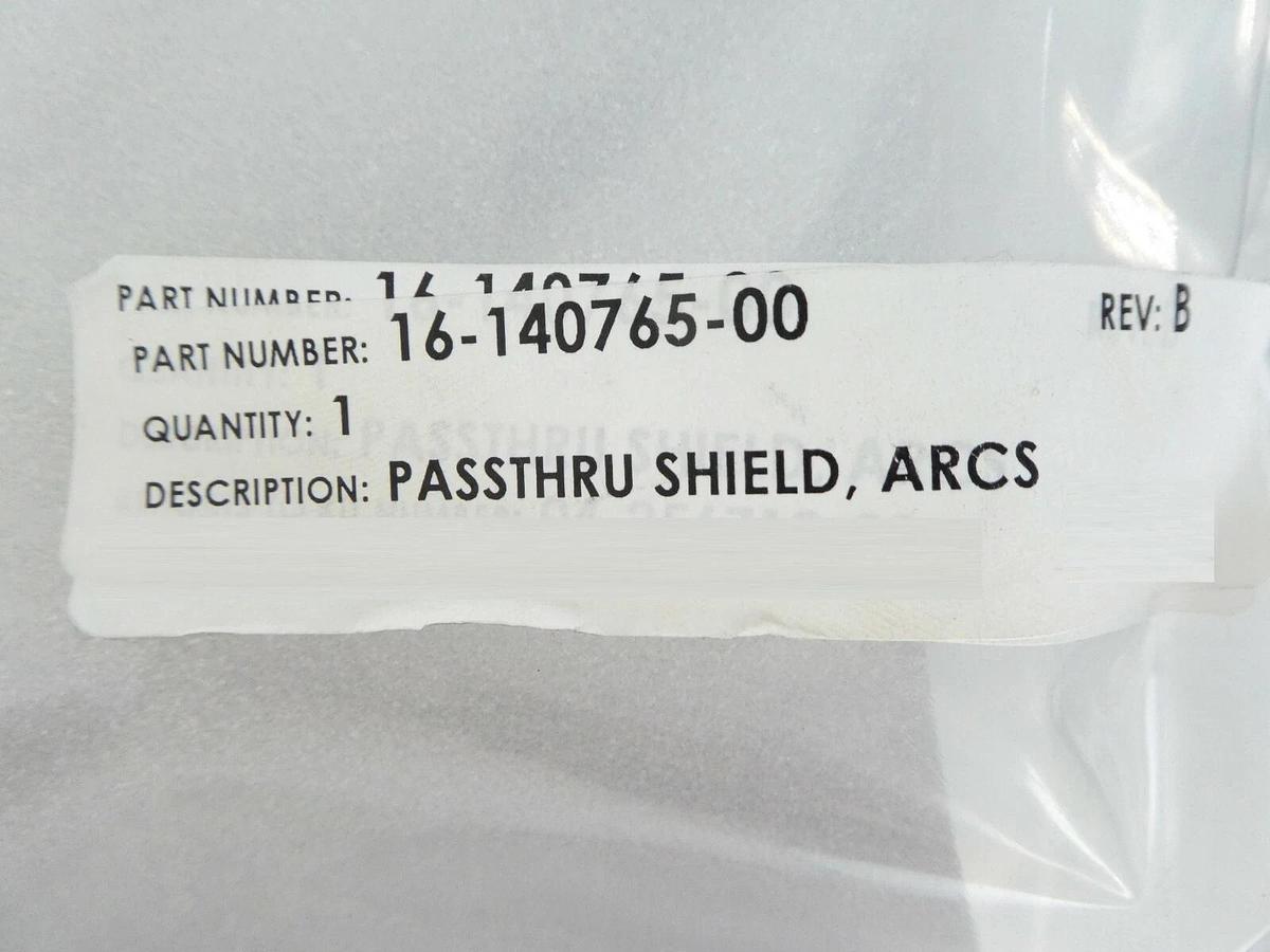 Refurbished Novellus Systems 16-140765-00 ARCS Passthru Shield Manufacturer Refurbished