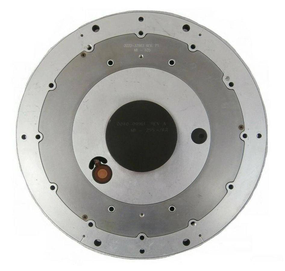 Used AMAT Applied Materials 0010-10528 200mm ESC Notch Pedestal 0020-32963 Working