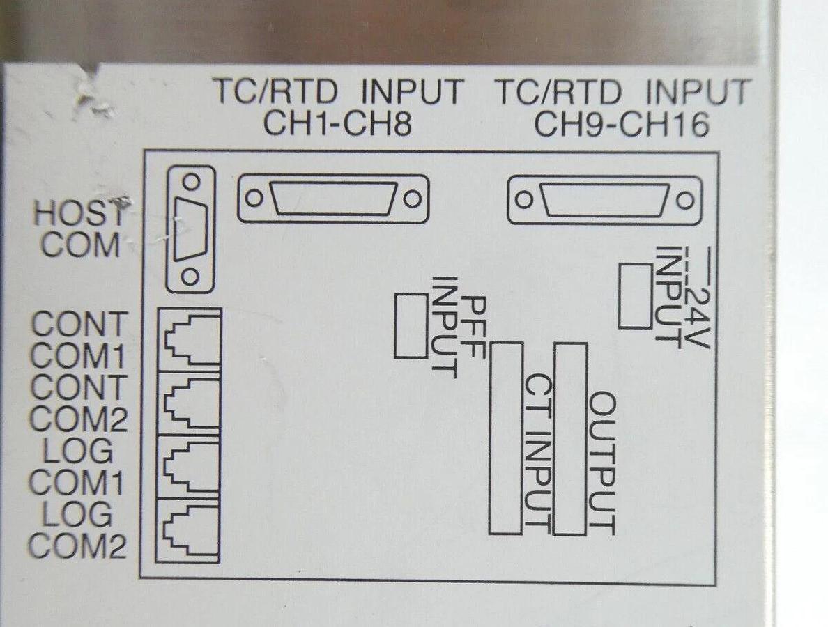 Used RKC Instrument REX-B871*NN-CS3D Temperature Controller TEL Lithius Working