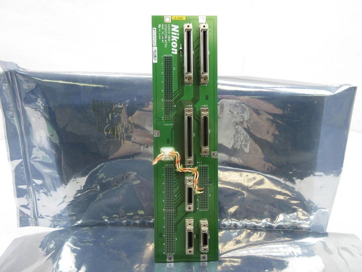 Used Nikon 4S013-368 Backplane Interface Board PCB STGSTCBLWTX4 NSR System Used