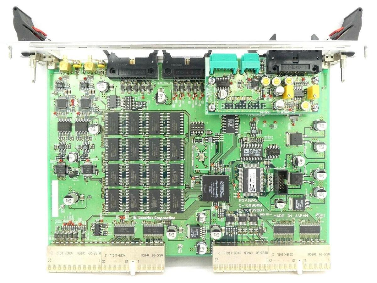 Used Lasertec Corporation C-100980B PCB Card FSVIEW2 C-100978B Working Surplus