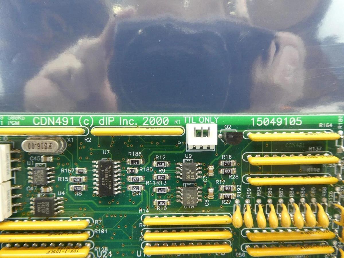 Used DIP 15049105 DeviceNet I/O PCB Card CDN491 AMAT 0190-06170 Working Surplus