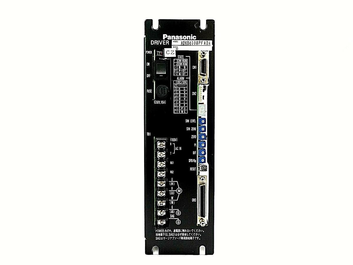 Used Panasonic ADKB400BPFADA AC Servo Driver Working Surplus