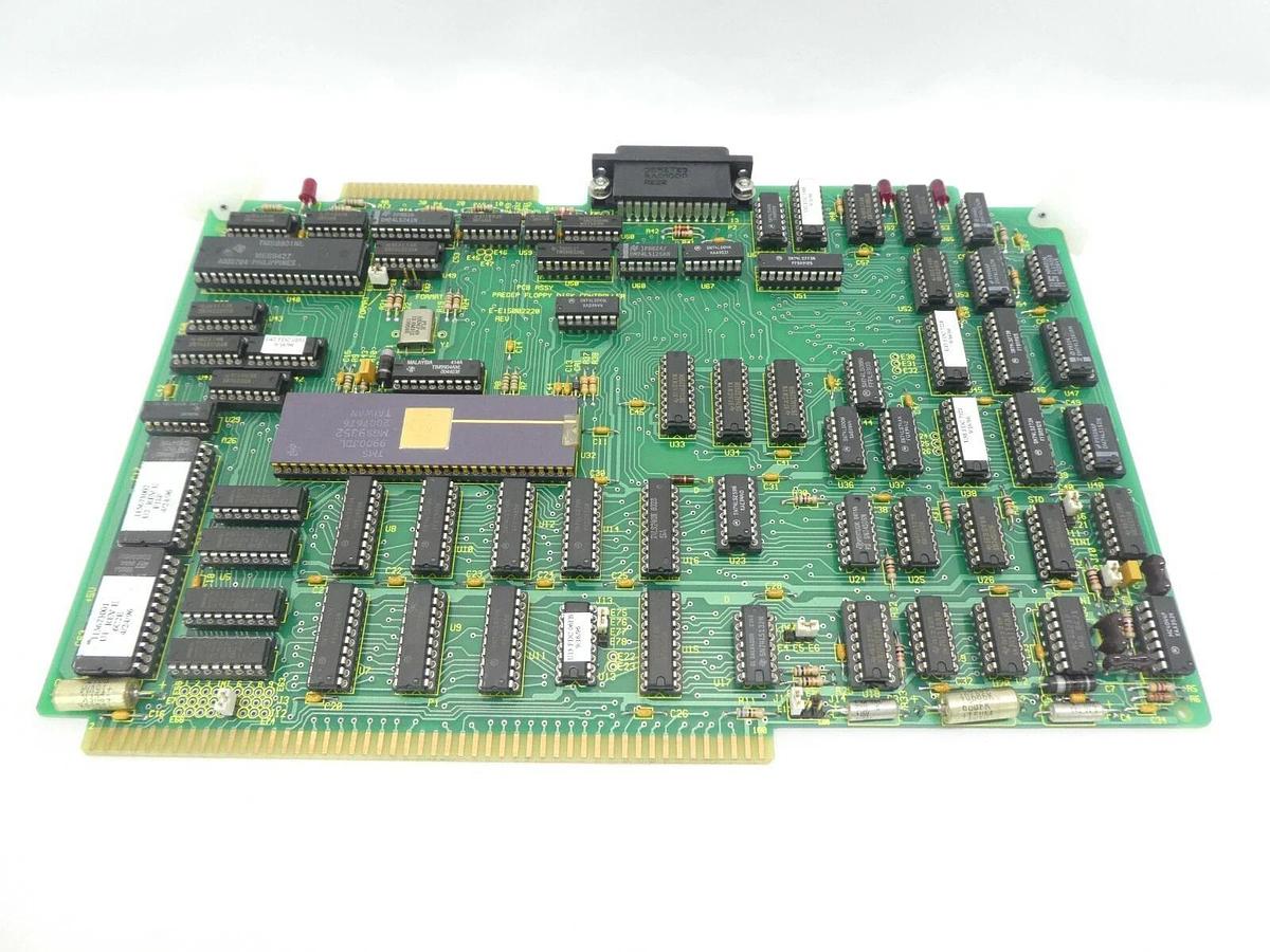 Used Varian Semiconductor VSEA E-E15002220 PCB Card Floppy Disk Controller Working