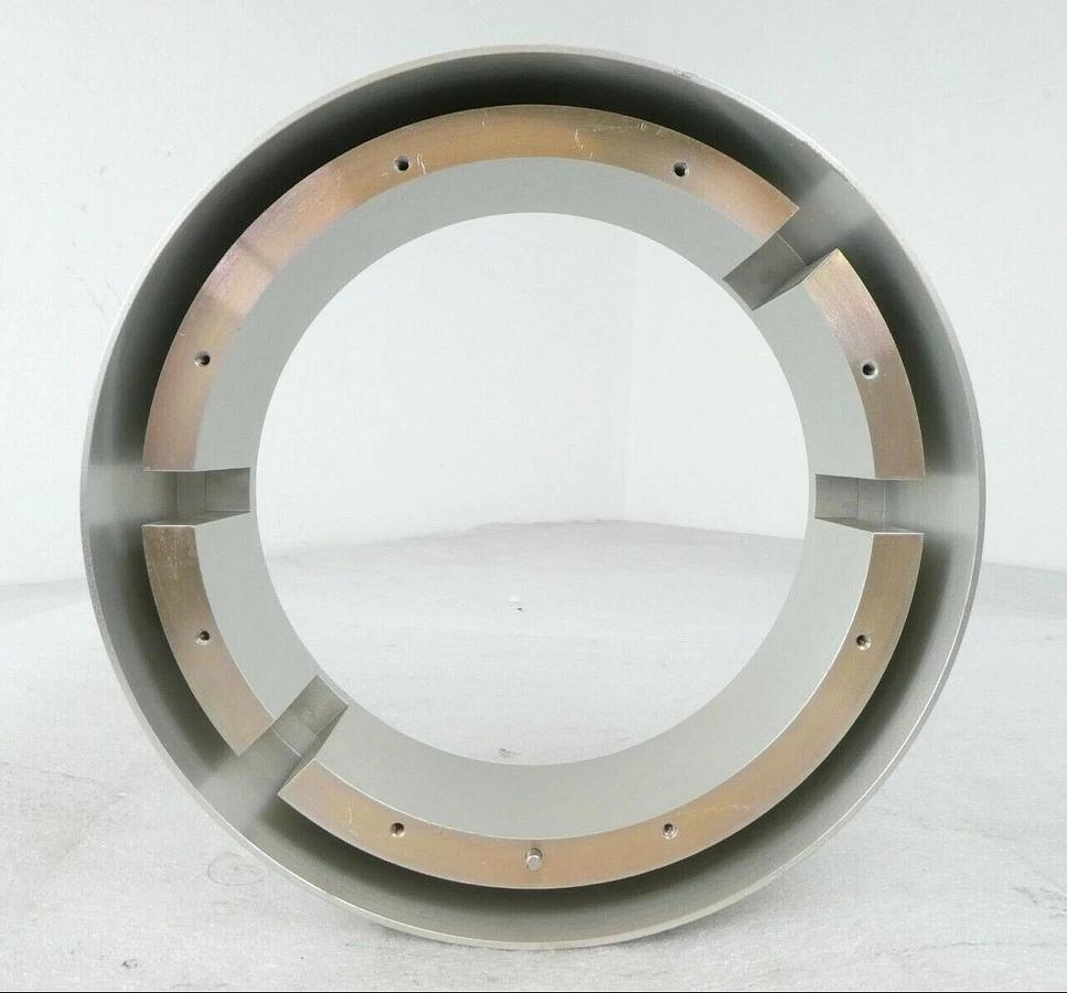 Used AMAT Applied Materials 0020-04172 P5000 EXT Cathode Base Insert Silver Surplus