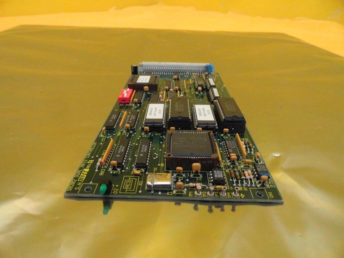 Used ACS Electronics 61754 SB202 Dual Axis Controller PCB Card AMAT Orbot WF 720 Used