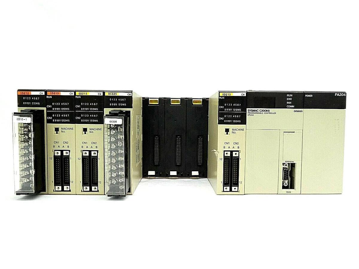 Used Omron C200HX Programmable Logic Controller PLC Microbar Trackmate CPU44-E Spare