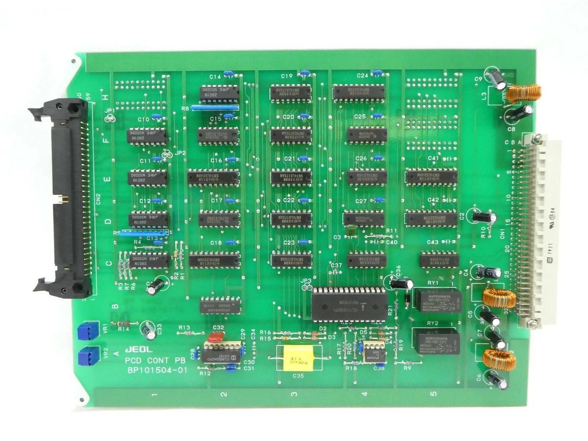 Used JEOL BP101504-01 PCD CONT PB PCB Card JWS-7555S SEM Working Spare