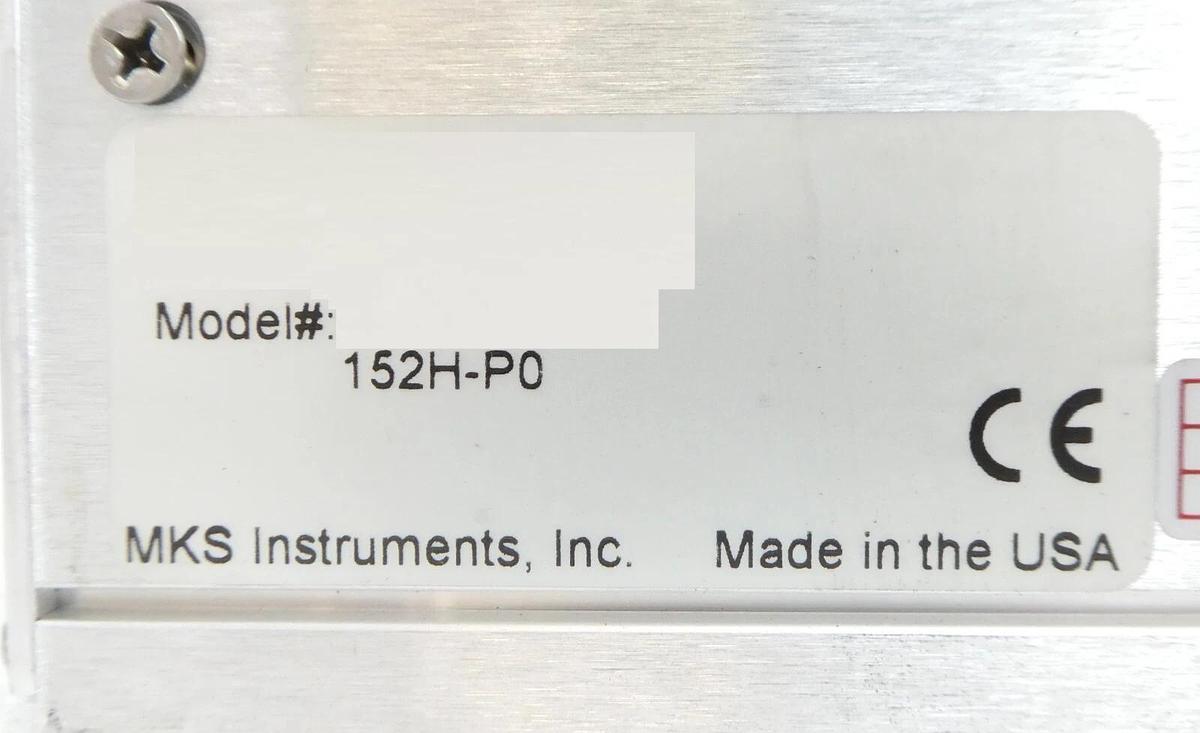 Used MKS Instruments 152H-P0 Automatic Pressure Controller Type 152 No Key Working