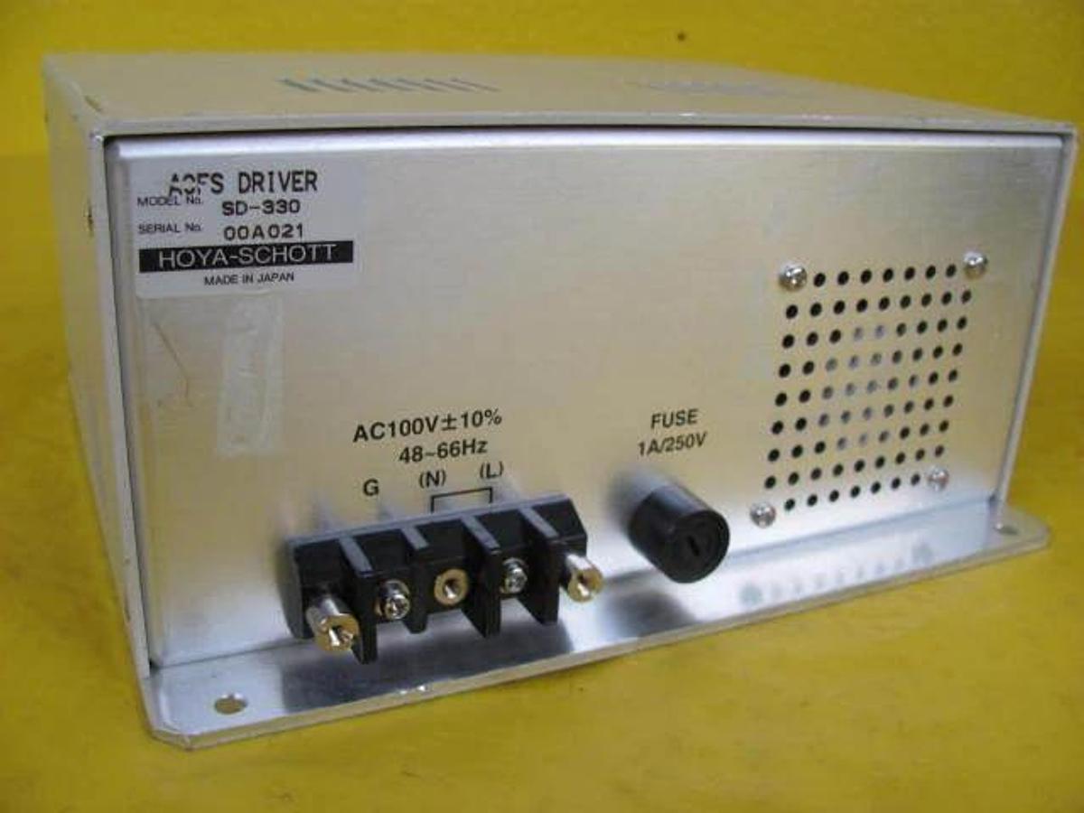 Used Hoya-Schott SD-330 AOFS Driver Working Surplus
