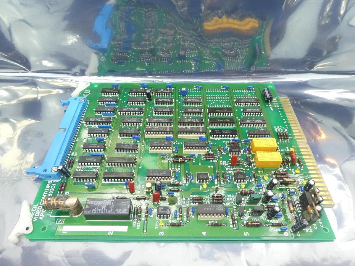 Used JEOL AP002108(00) Video Control PCB Card VIDEO CONT(1)PB JSM-6400F SEM Working