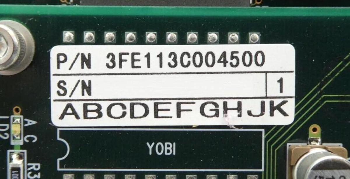 Used Shinko Electric 3ASSYC804900 PCB VCLC M132A 3FE113C004500 Spare Surplus