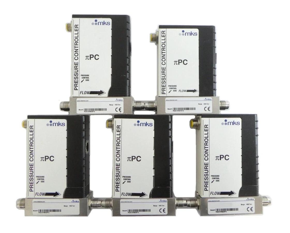 Used MKS Instruments PCA023TC63UP10 Pressure Controller πPC PC90 Lot of 5 Working