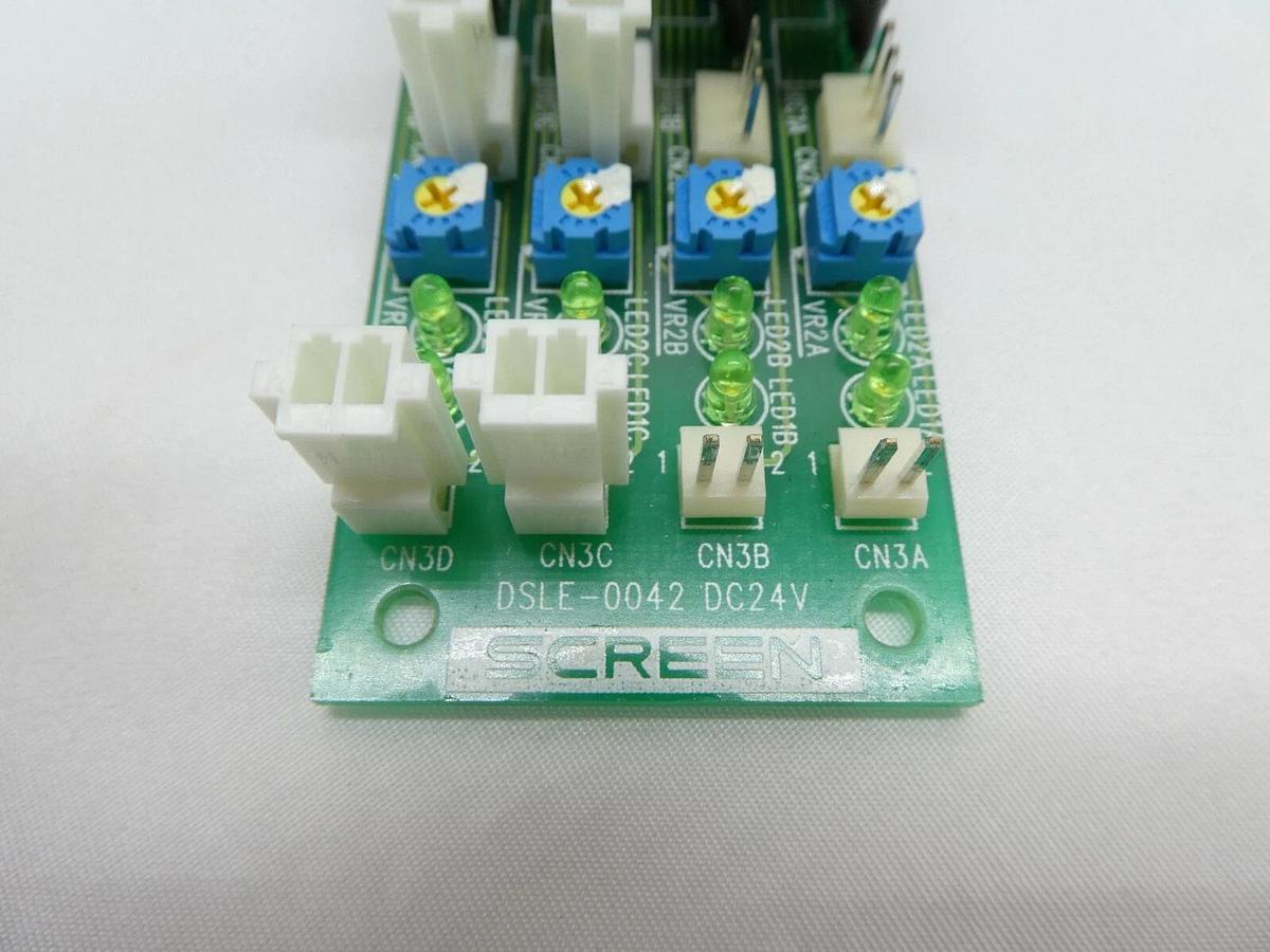 Used DNS Dainippon Screen DSLE-0042 LED Indicator PCB 539-53294 KE-LHIC-50-2000 Spare