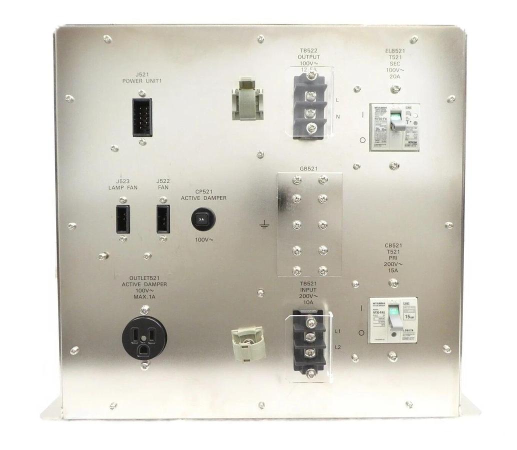 Used Nikon Power Supply UNIT2 NRM-3100 300mm Wafer Overlay Measurement System Working