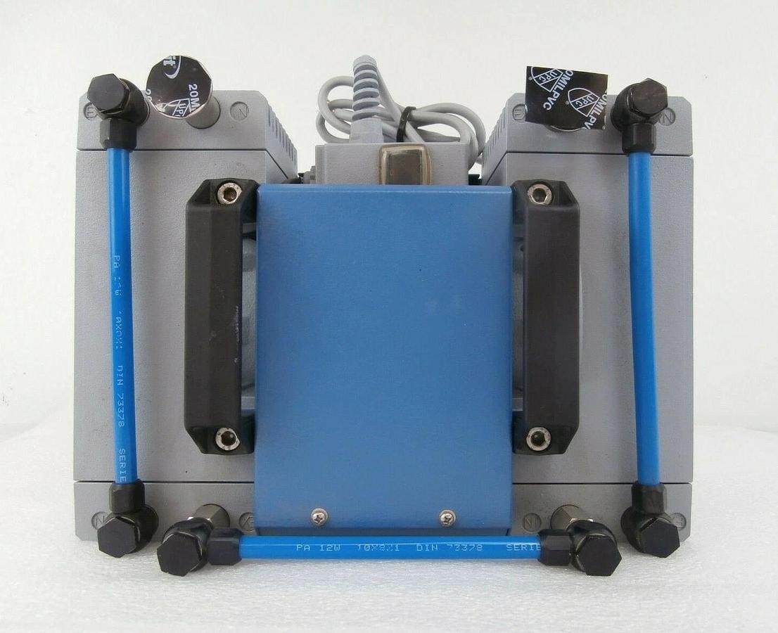 Used Vacuubrand MV 2 Diaphragm Vacuum Pump 340 mTorr Tested Working Surplus