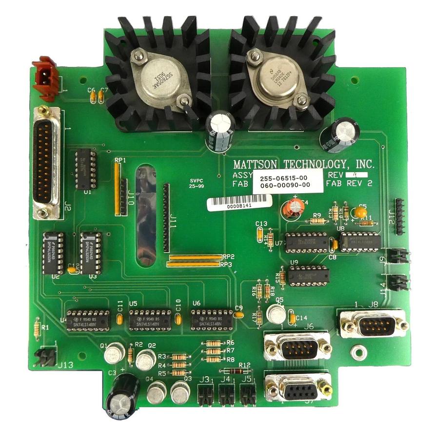 Used Mattson Technology 255-06515-00 Operator Interface PCB 060-00090-00 Working