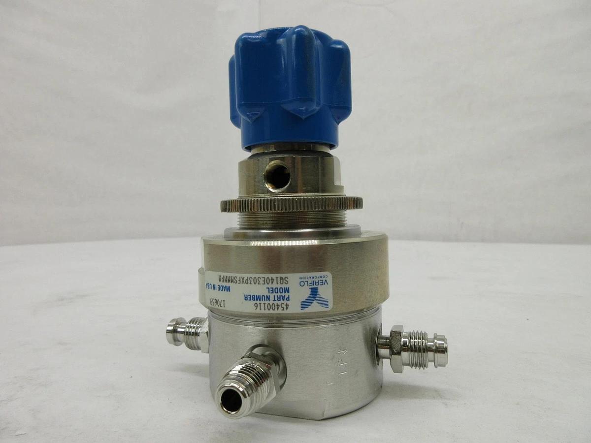 Used Parker 45400116 Regulator Valve SQ140E303PXFSMMMPM Veriflo Lot of 5 Used Working