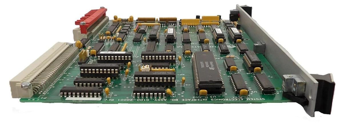 Used AMAT Applied Materials 0100-20001 System Electronics Interface PCB Card Working