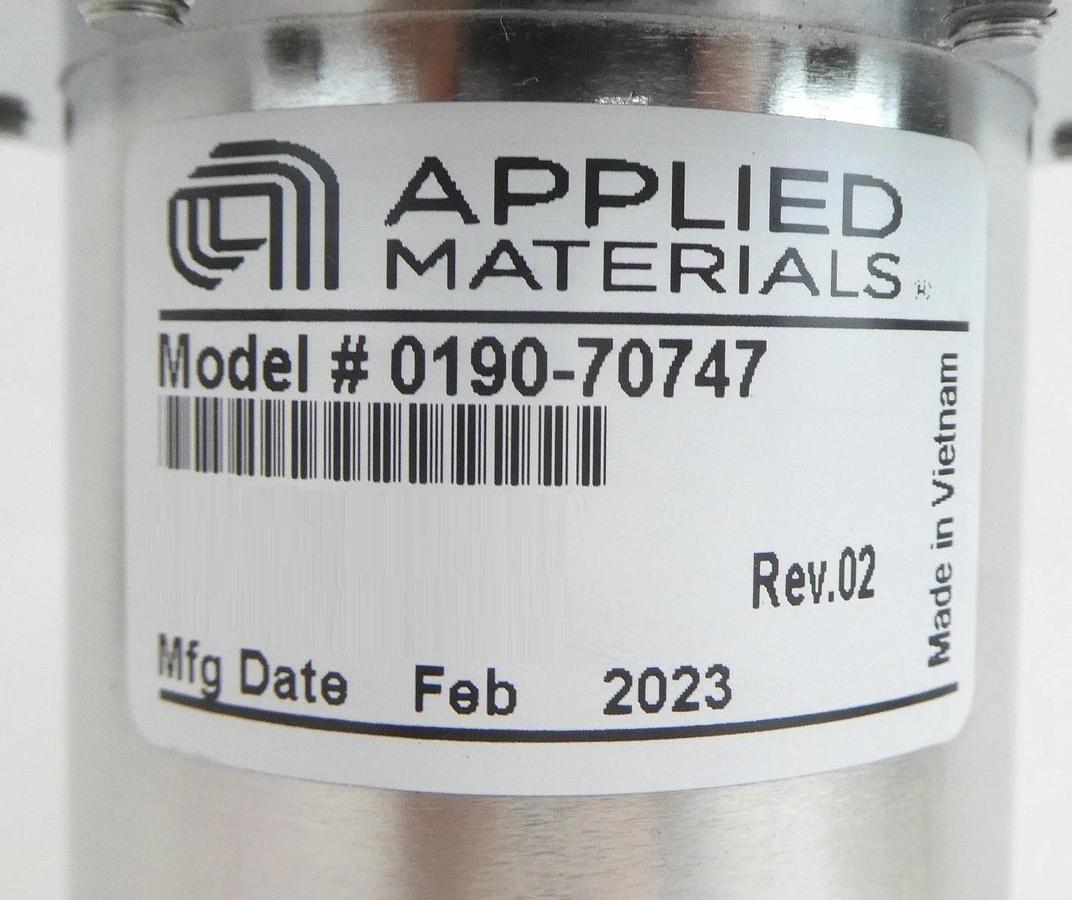 Used AMAT Applied Materials 0190-70747 Pneumatic Angle Valve Working Surplus