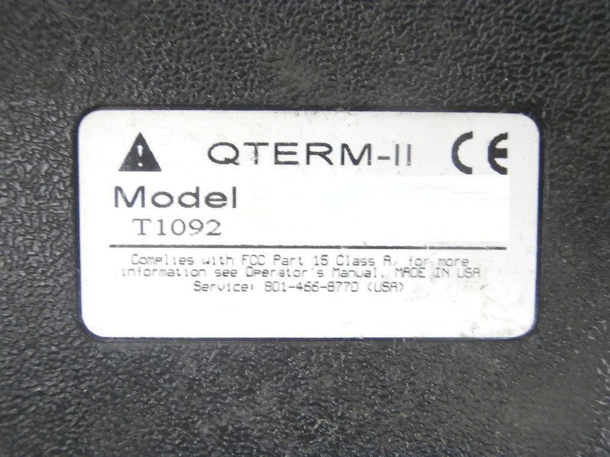 Used Fortrend Engineering T1092 Robot Teach Pendant QTERM-II SFI Series Working Spare