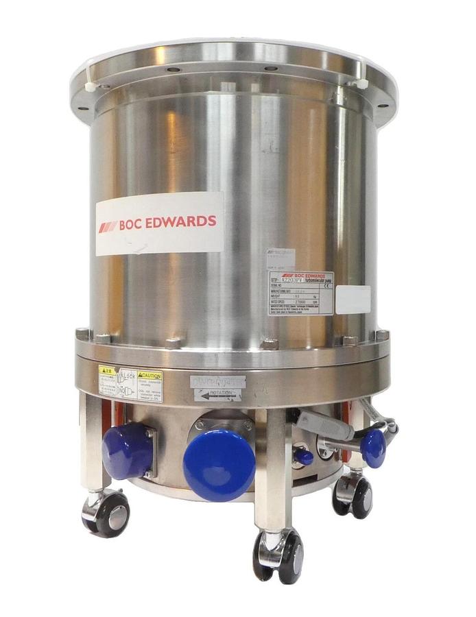 Used STP Edwards B750-04-250 Turbomolecular Pump STP-A2203PV Turbo Working Surplus