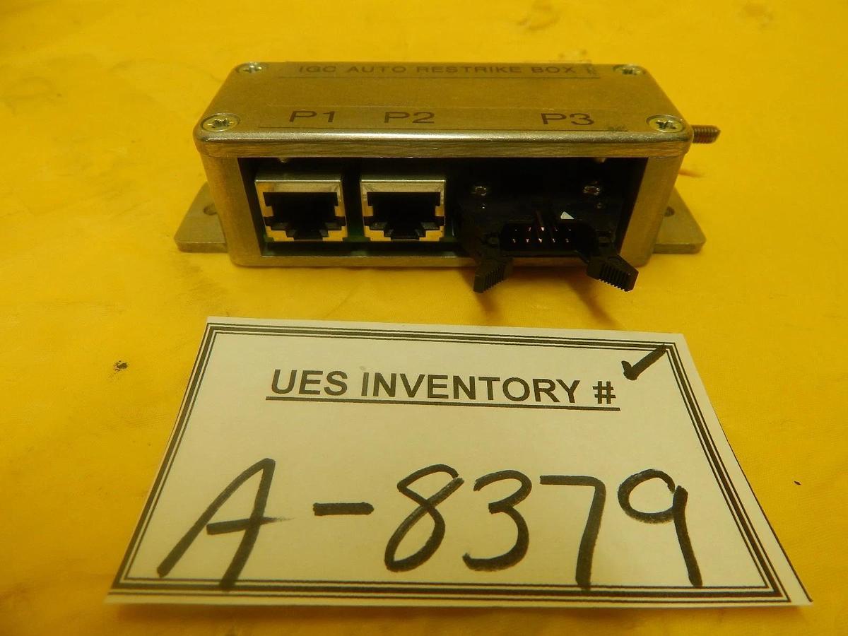 Used Edwards NRA226000 Active Gauge Controller IGC Auto Restrike Working Surplus
