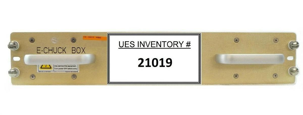 Used KLA-Tencor 720-22615-002 E-Chuck Box Assembly eS31 E-Beam Working Surplus