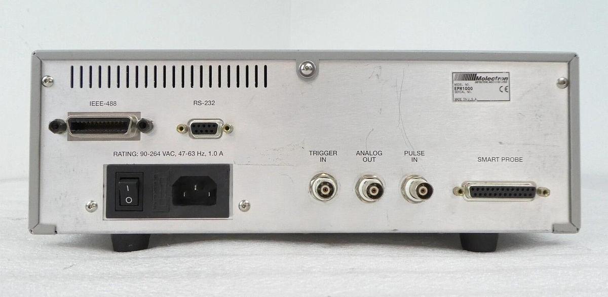 Used Molectron EPM1000 Lab Benchtop Single-Channel Laser Energy Power Meter Working