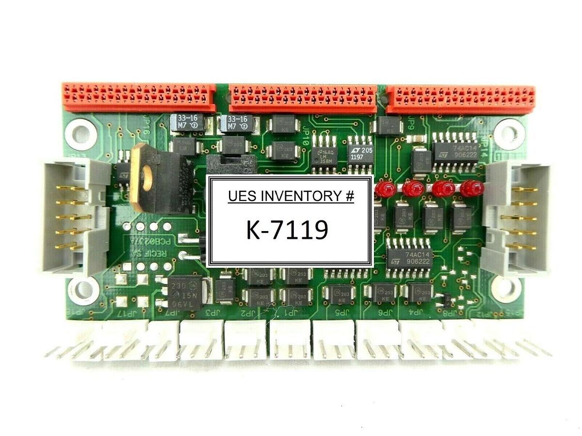 Used RECIF Technologies STDAH0237A Pneumatic Output Board PCB PCB0237A Working Spare