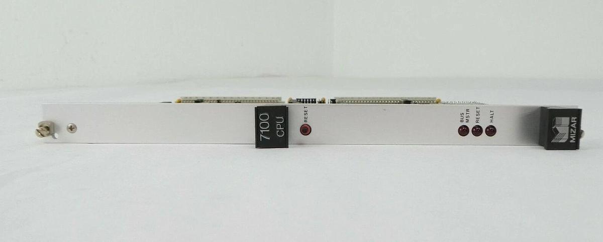 Used Mizar MZ7100 7100 CPU Processor VMEBus PCB Card ASM 6800-03340-0007 Working