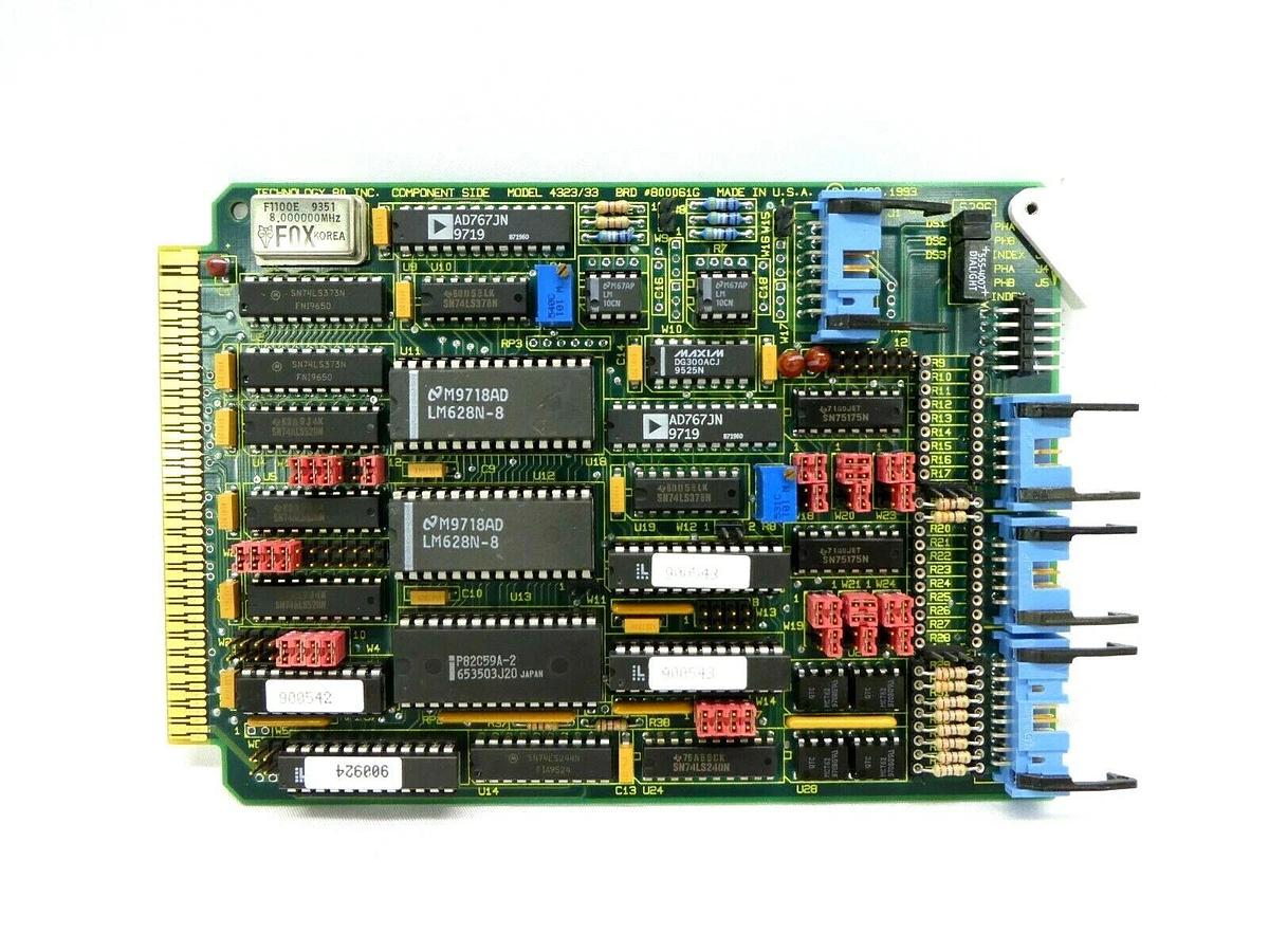 Used Technology 80 4323/33 PCB Card 800061G 900444/K 4323-2 4323/4333 Working Surplus