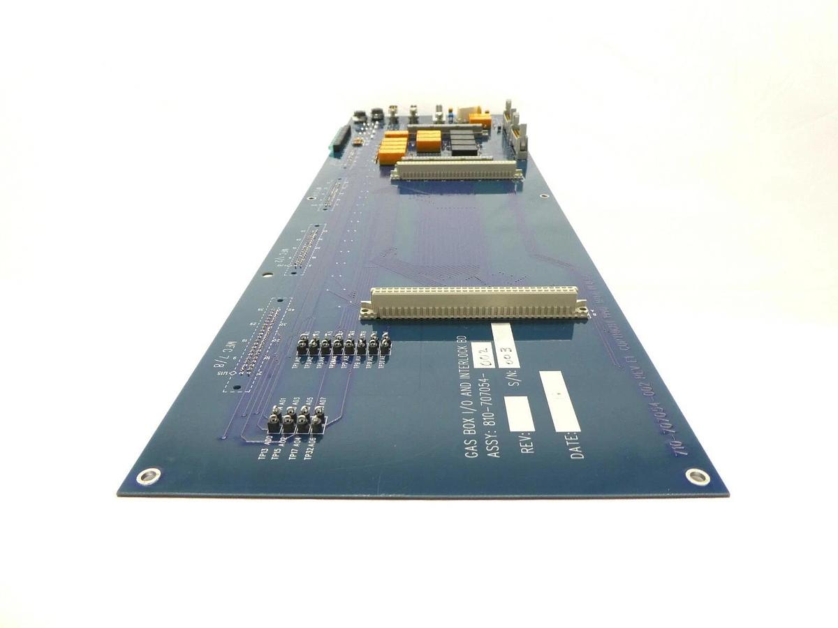 Used Lam Research 810-707054-002 Gas Box I/O Interlock Board PCB FPD Continuum Spare