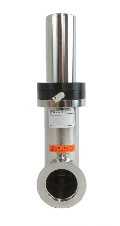 Used Nor-Cal Products 3870-01331 Pneumatic Angle Valve 300mm AMAT Producer Working