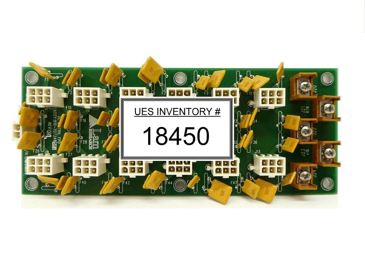 Used Lam Research 810-707248-001 DC Distribution FPD Board PCB Continuum Spare