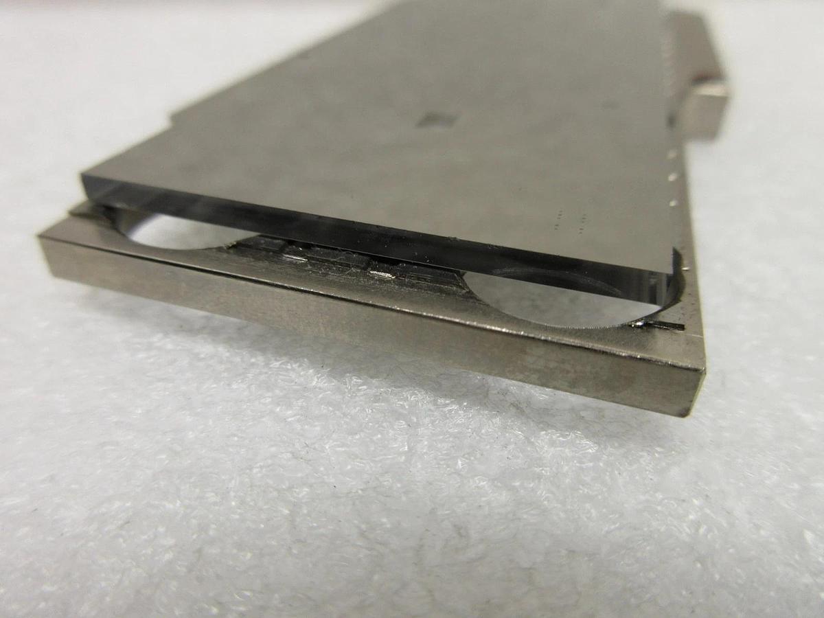 Used Nikon Precision 4G746-042 Wafer Stage Fiducial Plate NSR-S202A System Working