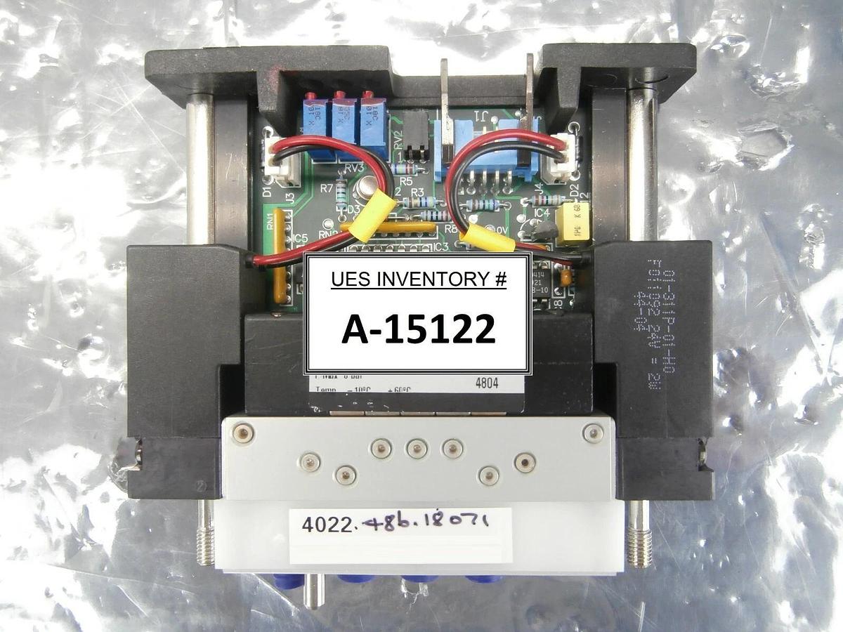 Used KV Automation 4022.486.18071 Pneumatic PCB Card CLAMP/FREE CLEAN FUNC. 2W Spare
