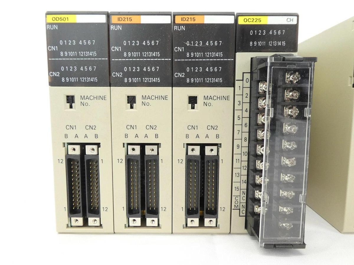 Used Omron C200H Programmable Logic Controller PLC Assembly Sysmac Microbar Trackmate
