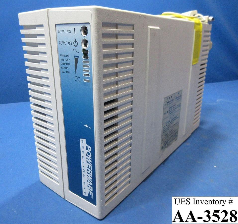 Used Powerware 1000P2HVSE Uninterruptible Power Supply Prestige EXT Used Working