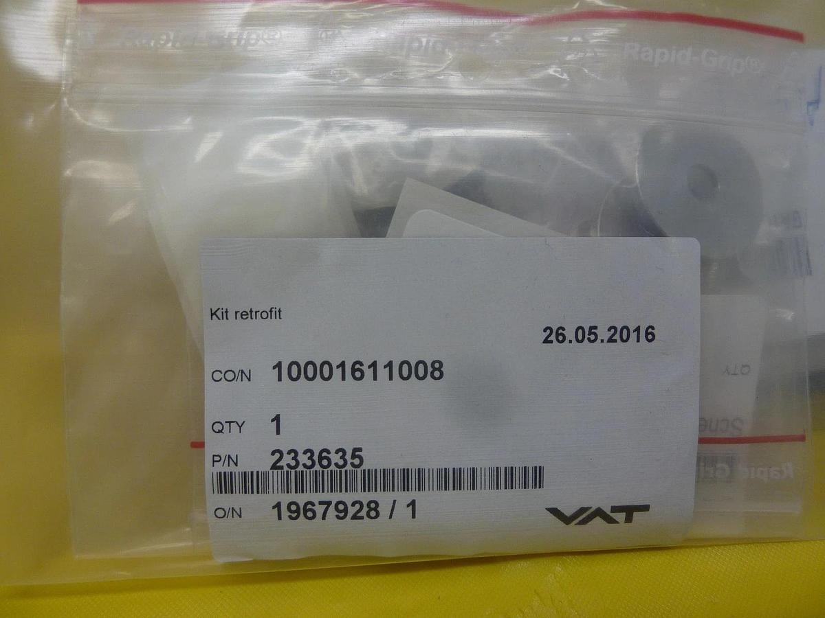 VAT 231376 Atmospheric Door Spare Plate Kit 233635 New Surplus