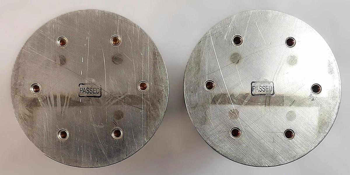Used Meiden SCV-520M Variable Vacuum Capacitor Lot of 2 Spare