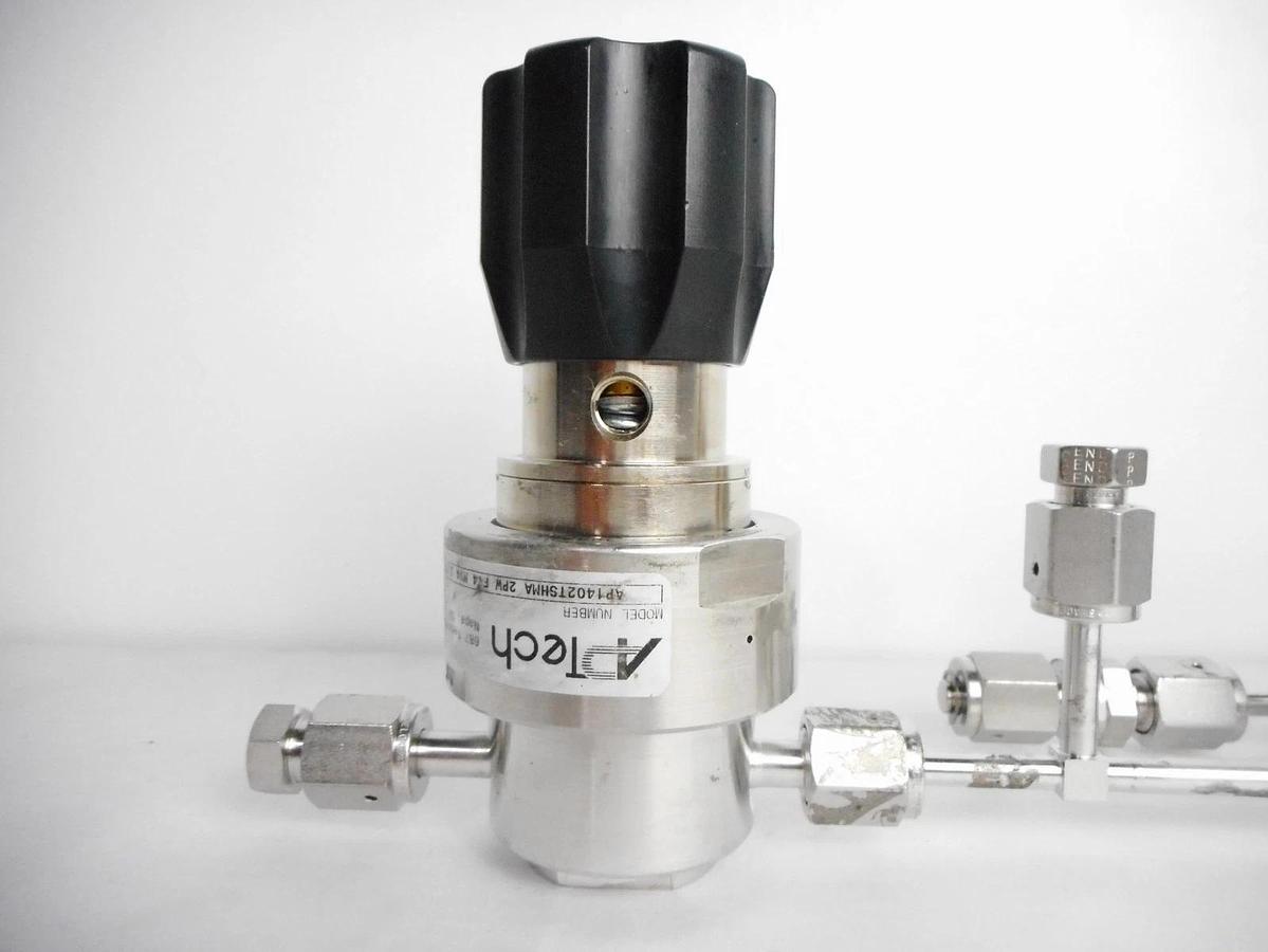 Used AP Tech AP1402TSHMA 2PW FV4 MV4 3.70 Valve Assembly AP3510 AP64S Used Working
