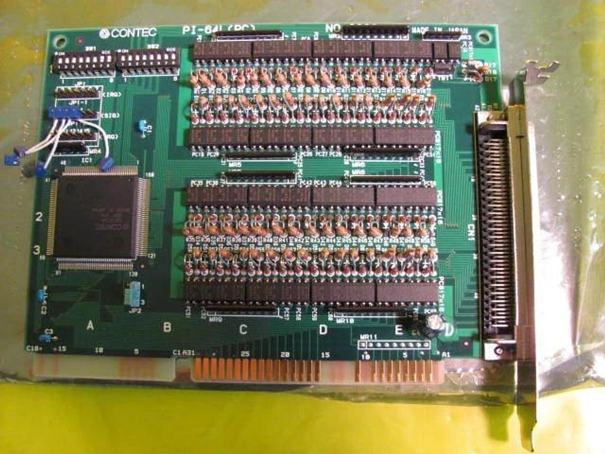 Used Contec PI-64L(PC) Interface Board 9860 Hitachi I-900SRT Used Working