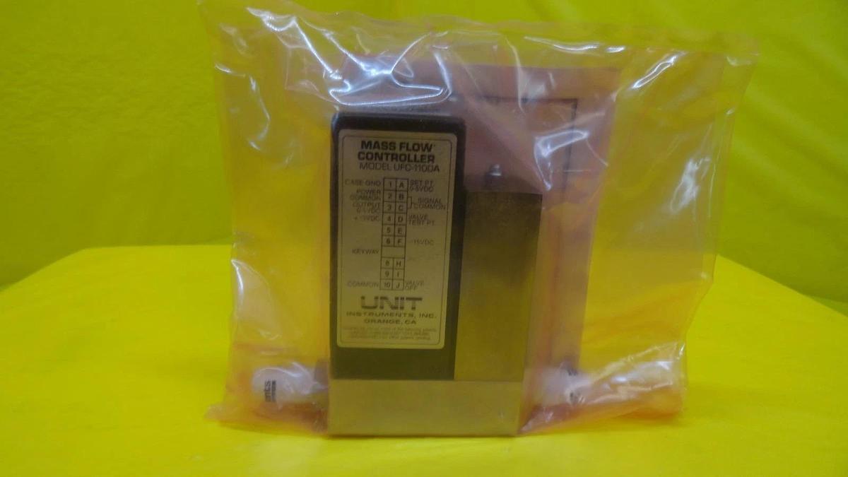 Used UNIT Instruments UFC-1100A Mass Flow Controller 500 SCCM WF6 New