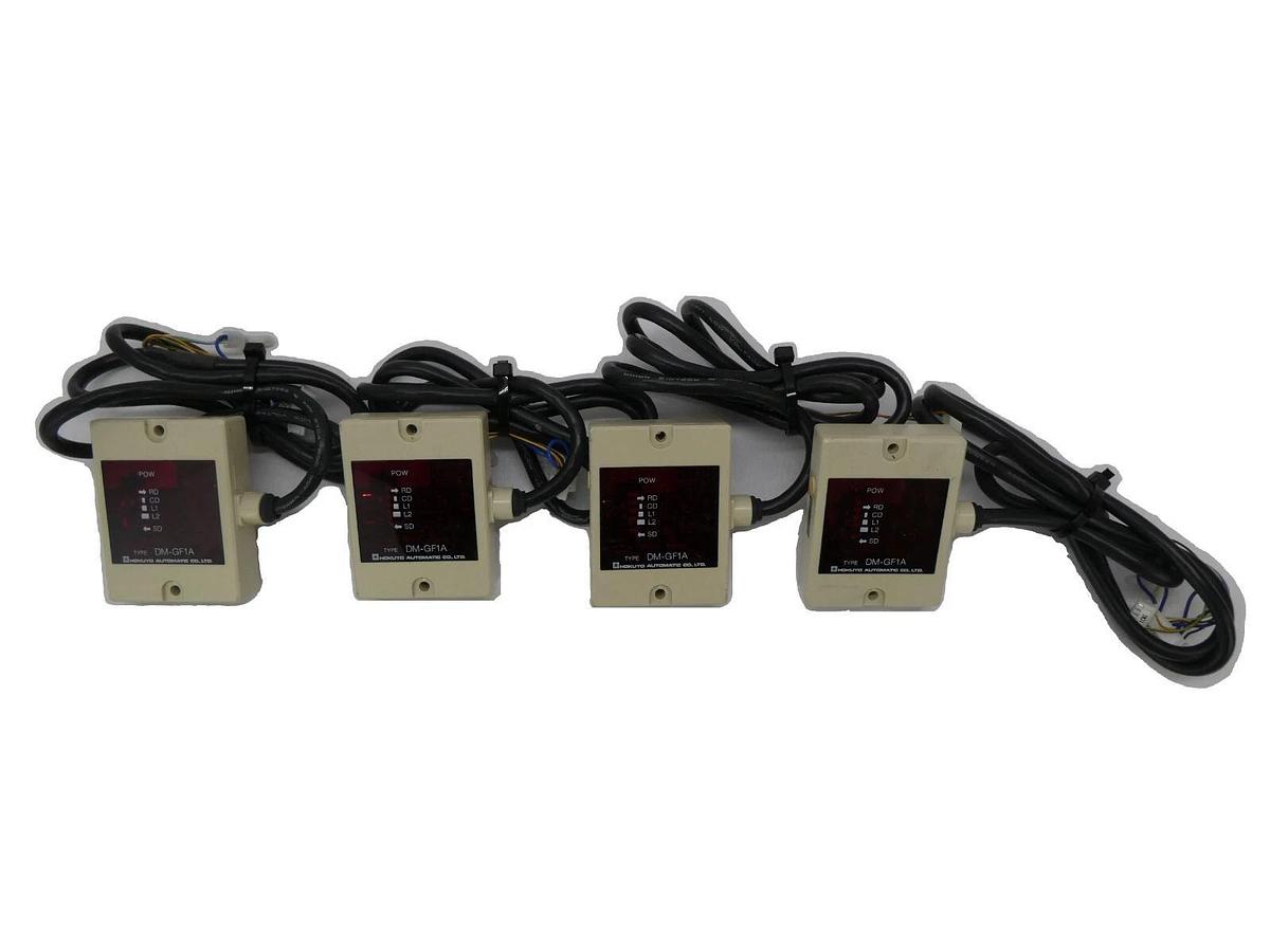 Used Hokuyo Automatic DM-GF1A Optical Transmission Device Reseller Lot of 4 Working