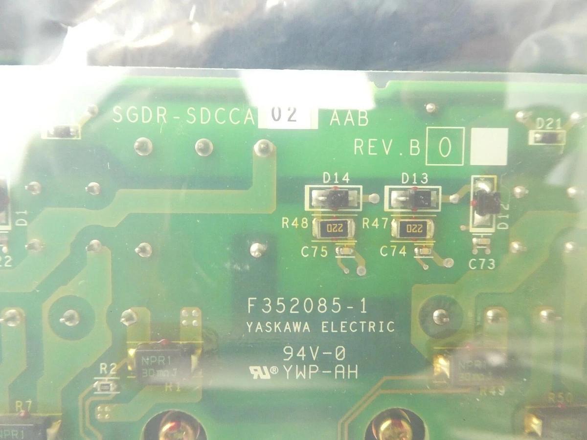 Used Yaskawa Electric SGDR-SDCCA02 Robot Controller PCB Card F352085-1 NXC100 Working