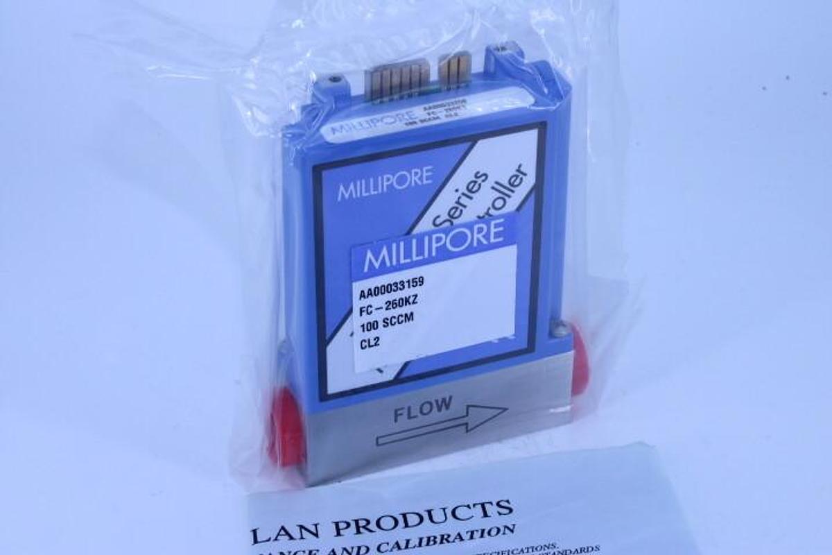 Used Millipore FC-2979MEP5 Mass Flow Controller 200 SCCM N2 Used Working